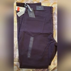 Purple NYDJ Slim size 12 NWT